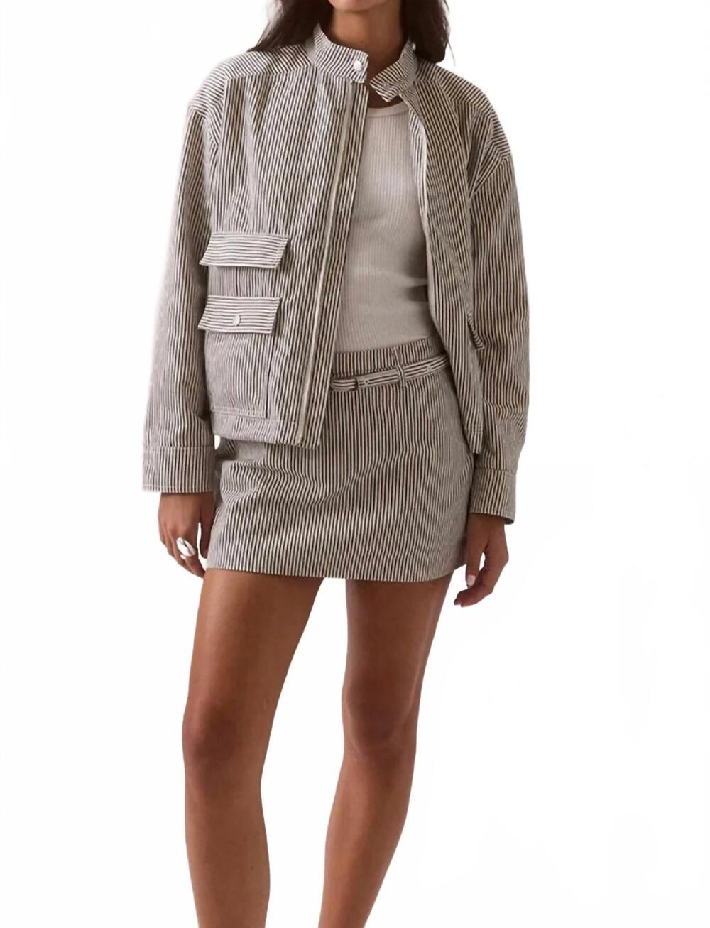 NEW SOVERE maven jacket in ink